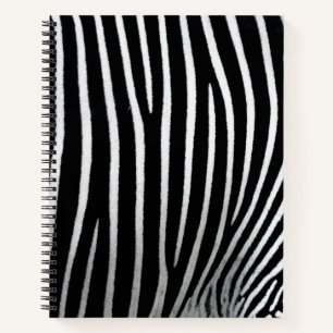 Zebra huid notitieboek