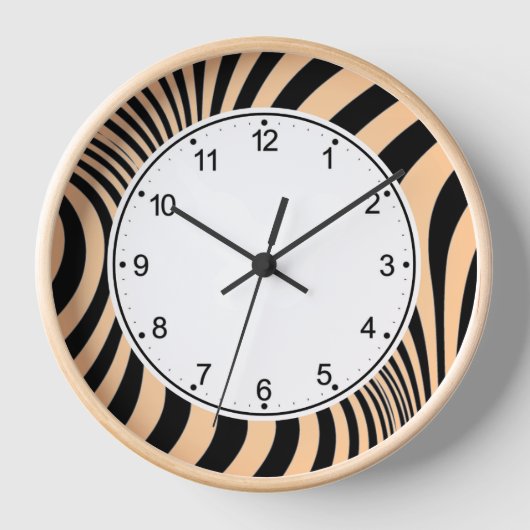 Zebra Huid Print Textuur Patroon (Voorkant)