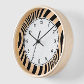 Zebra Huid Print Textuur Patroon (Hoek)