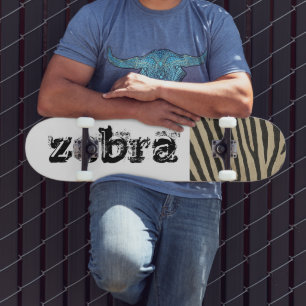 Zebra huid skateboard