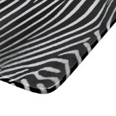 Zebra huid snijplank (Hoek)