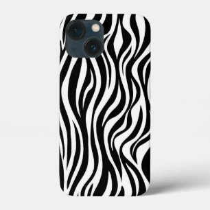 Zebra huidafdruk iPhone 13 mini hoesje