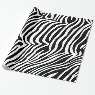 Zebra huidpatroon cadeaupapier
