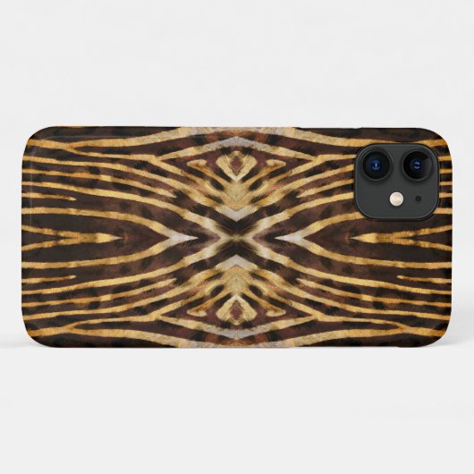 Zebra huidpatroon Case-Mate iPhone case (Achterkant (horizontaal))