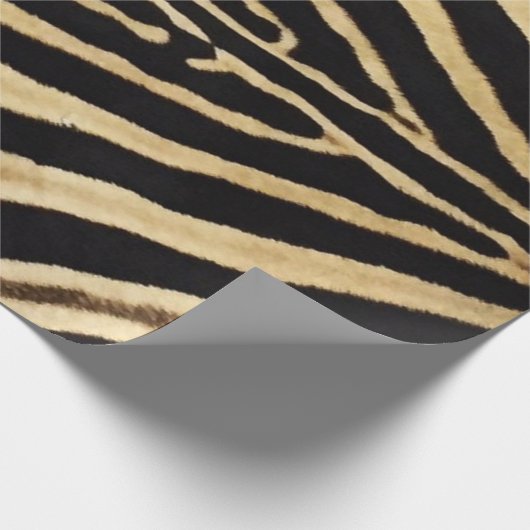 Zebra Hyde Decoupage Posters Cadeaupapier (Hoek)