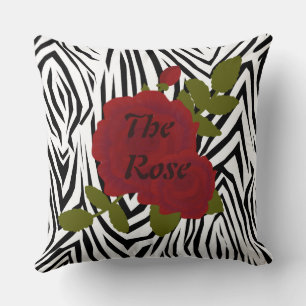 Zebra Imprimer maman Coussin / Inverser le Rose Th