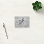 Zebra in high grass post-it® notes (Kantoor)