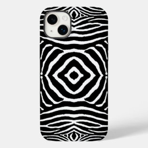 Zebra in zwart en wit Case-Mate iPhone 14 plus hoesje