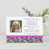 Zebra : Invitations Fête De L'Année (Debout devant)