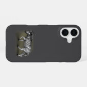 "Zebra" iPhone 16 Hoesje (Achterkant horizontaal)
