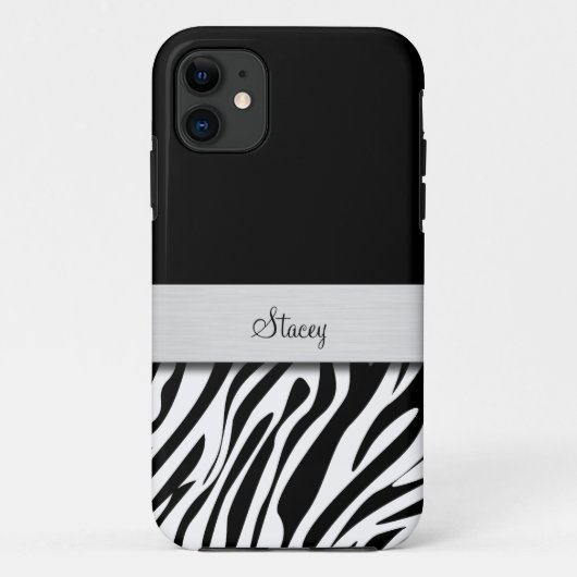 Zebra iPhone 5 Hoesje (Achterkant)
