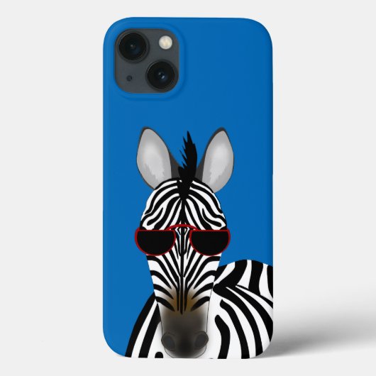 Zebra iPhone 6/6s, stevige Xtreme-telefoontas Case-Mate iPhone Case (Achterkant)