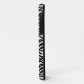 Zebra iPhone/iPad-draagtas Case-Mate iPhone Case (Achterkant/links)