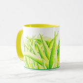 Zebra Iris op een Combo Mok (Voorkant links)