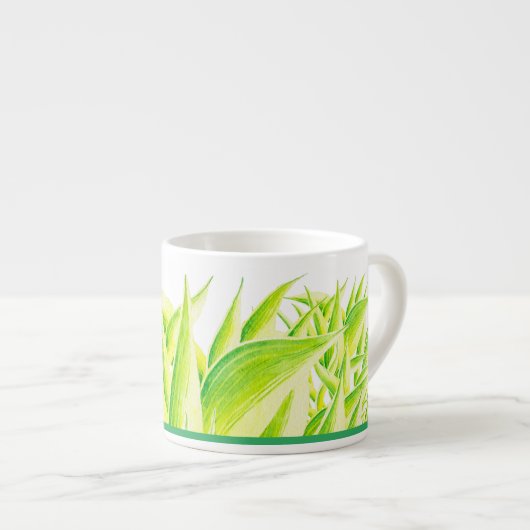 Zebra Iris sur une Mug Espresso (Devant droit)