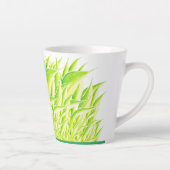 Zebra Iris sur une petite Mug Latte (Droite)