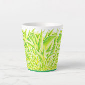 Zebra Iris sur une petite Mug Latte (Devant)