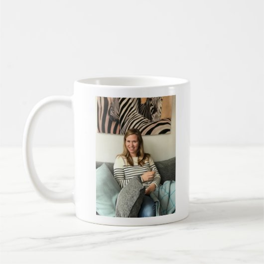 Zebra Jenny Mug (Gauche)