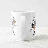 Zebra Jumbo Beker (Achterkant)