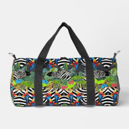 Zebra kanga Duffle Bag Plunjezak