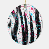 Zebra Keramisch Ornament (Links)