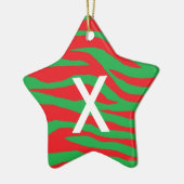 Zebra Keramisch Ornament (Links)