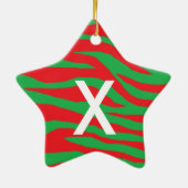Zebra Keramisch Ornament (Achterkant)