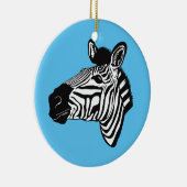 Zebra Keramisch Ornament (Rechts)
