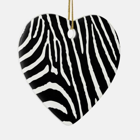 Zebra Keramisch Ornament (Rechts)