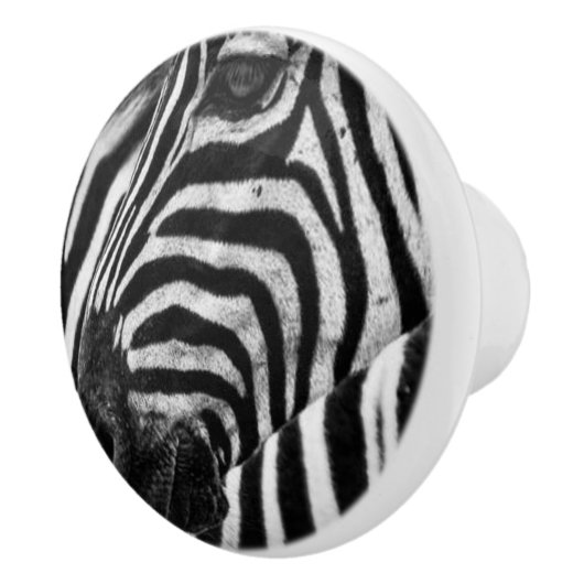 ZEBRA KERAMISCHE KNOP (Rechts)