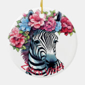  Zebra Keramische Ornament Home Decor (Achterkant)