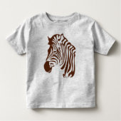 Zebra Kinder Shirts (Voorkant)
