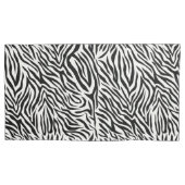 Zebra King Size Pillow Hoesje Pair Kussensloop (Voorkant-Links)