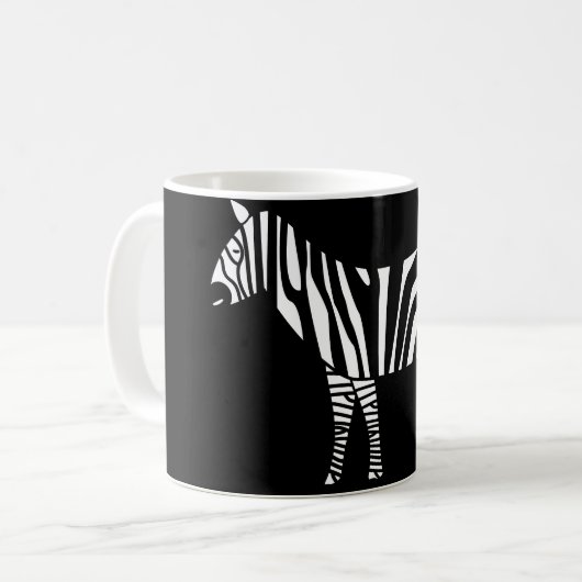 Zebra Koffiemok (Voorkant links)
