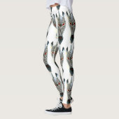 zebra-kop leggings (Links)