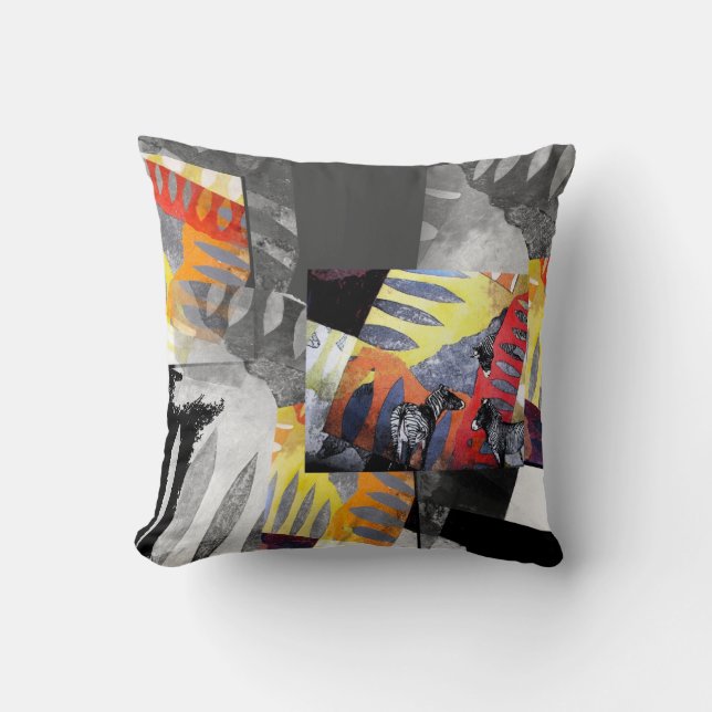 ZEBRA kussen van CR SINCLAIR (Voorkant)