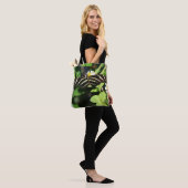 Zebra langwerpvlinder draagtas (Op model)
