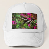 Zebra langwerpvlinder trucker pet (Voorkant)