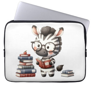 Zebra leesboeken. laptop sleeve