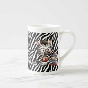 Zebra leesboeken. porselein kop