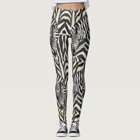 Zebra Leggings (Devant)