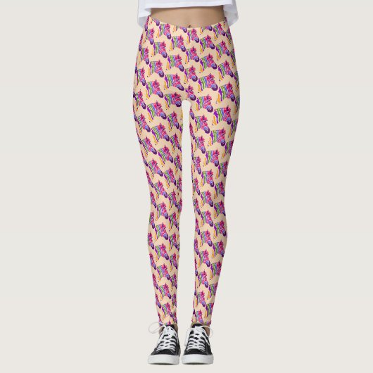 Zebra Leggings (Devant)