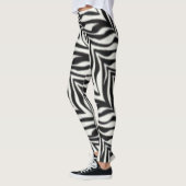 Zebra Leggings (Gauche)