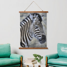 Zebra Liefhebbers Art douchegordijn Hangend Wandkleed