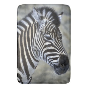 Zebra Lovers Art Badmat