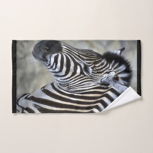 Zebra Lovers Bad Handdoek (Handdoek)