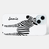 Zebra Lovers Gifts Case-Mate iPhone Case (Achterkant (horizontaal))