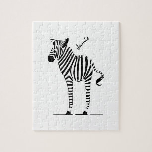 Zebra Lovers Gifts Legpuzzel