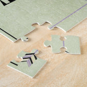 Zebra Lovers Gifts Legpuzzel (Zijkant)