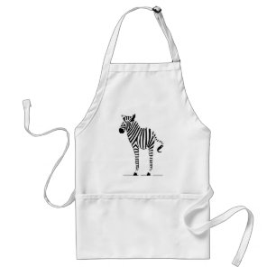 Zebra Lovers Gifts Standaard Schort